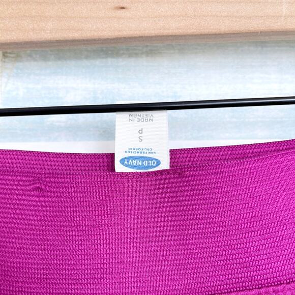 Old Navy Jersey Knit Maxi Skirt Purple Double Side Slit Stretch Womens Small - Picture 6 of 7
